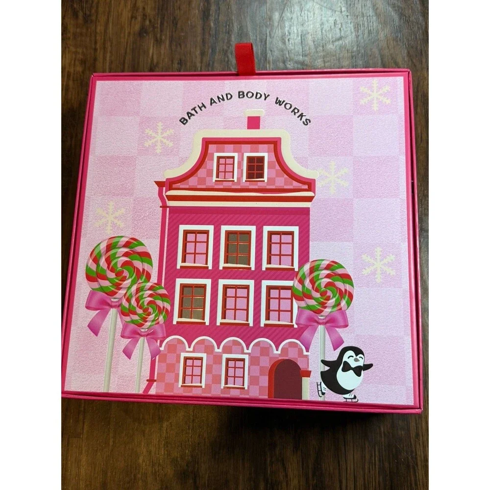 Gingham Gorgeous Bath and Body Works Holiday Gift Set Body Wash, Mist And Lotion - Picture 7 of 8